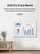 Deli Universal Magnetic Whiteboard 6×4 Feet  E39037A