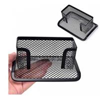 Deli E39866 Mesh Metal Business Card Holder