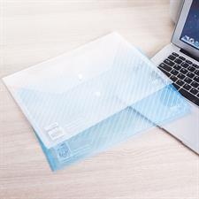 Deli Aurora E5501 A4 Button File Bag