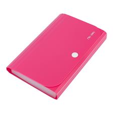 Deli E5561 A6 13 Pockets Expanding File Snap