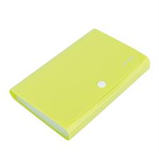 Deli E5561 A6 13 Pockets Expanding File Snap