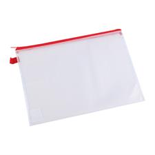 Deli E5596 A4 Mesh PVC Zip Bag