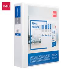 Deli E5616N 2-Inch A4 2D-Ring View Binder File