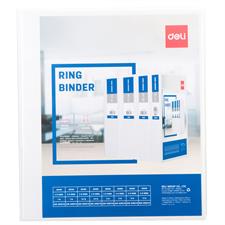 Deli E5616N 2-Inch A4 2D-Ring View Binder File