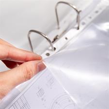Deli E5710 A4 11-Holes Protector Sheet Pack of 20