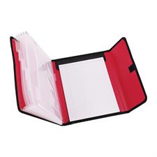 Deli E5863 A4 7 Pockets Expanding File with Notebook