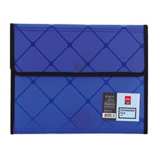 Deli E5863 A4 7 Pockets Expanding File with Notebook