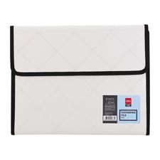 Deli E5863 A4 7 Pockets Expanding File with Notebook