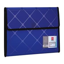 Deli E5863 A4 7 Pockets Expanding File with Notebook