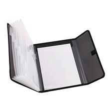 Deli E5863 A4 7 Pockets Expanding File with Notebook