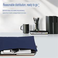 Deli E63466 A4 Polyester Zip Bag