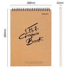 Deli Croquis Top Bind Sketch Books