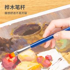 Deli E73885 Arte Neuvo Multi Size Paint Brushes 6 Pieces Set