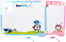 Deli E7802 Kids Magnetic Whiteboard 1.31 x 0.98 Feet