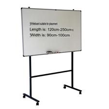 Deli E7870 Metal Whiteboard Stand 3.67 × 4.95 Feet