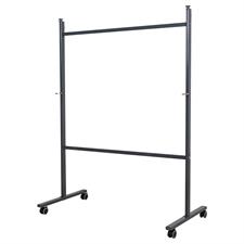 Deli E7870 Metal Whiteboard Stand 3.67 × 4.95 Feet