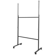 Deli E7870 Metal Whiteboard Stand 3.67 × 4.95 Feet