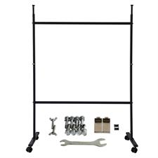 Deli E7870 Metal Whiteboard Stand 3.67 × 4.95 Feet