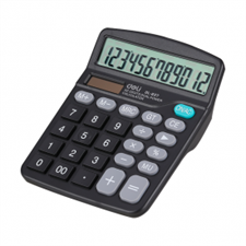 Deli E837 12-Digits Desktop Calculator