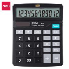 Deli E837 12-Digits Desktop Calculator