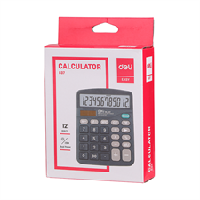 Deli E837 12-Digits Desktop Calculator