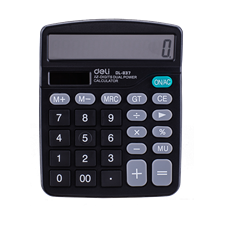 Deli E837 12-Digits Desktop Calculator