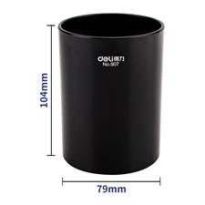 Deli E907 Round PS Pen Holder