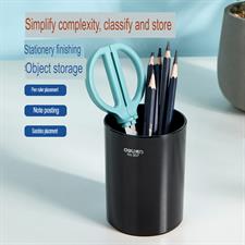 Deli E907 Round PS Pen Holder