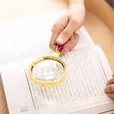 Deli E9096 Metal Magnifying Glass 60mm 4X