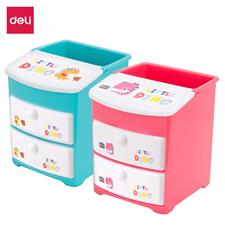 Deli E9136 Little Dino Kids Pen Holder with Drawers
