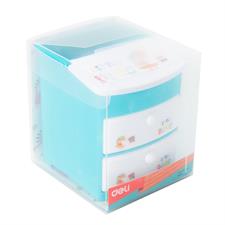 Deli E9136 Little Dino Kids Pen Holder with Drawers