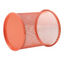 Deli E9153 Mesh Steel Round Pen Holder