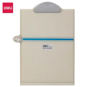 Deli E9258 A4 Clipboard with Ruler Reading Stand