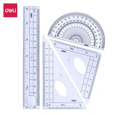 Deli E9597 Set Square 10cm 4 pcs