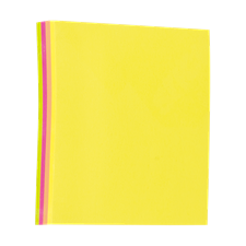 Deli EA02602 Neon Color Sticky Notes 4 Colours 3x3 Inches