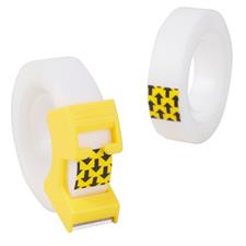 Deli EA30411 Invisible Stationery Tape 0.5 Inch x 20 Yards 02 Pieces Roll