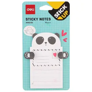 Deli EA55202 Characters Sticky Notes 3×4 Inches 15 Sheets