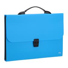 Deli EB40302 A4 13 Pockets Expanding File Buckled with Handle