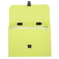 Deli EB40302 A4 13 Pockets Expanding File Buckled with Handle