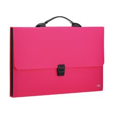 Deli EB40402 A4 13 Pockets Expanding File Buckled with Handle