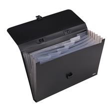 Deli EB40502 FC 7 Pockets Expanding File with Handle