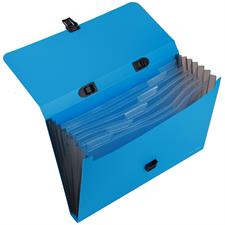Deli EB40932 FC 7 Pockets Expanding File with Handle