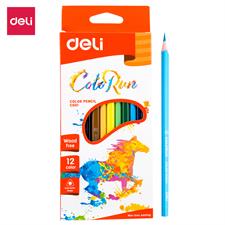 Deli EC001 ColoRun Plastic Colour Pencils