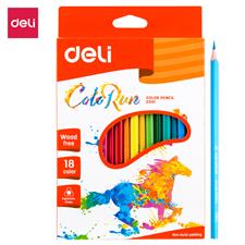 Deli EC001 ColoRun Plastic Colour Pencils