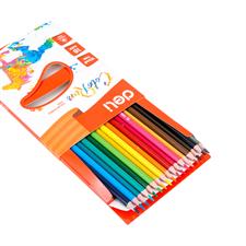 Deli EC001 ColoRun Plastic Colour Pencils