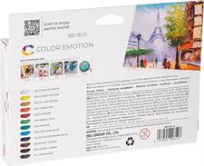 Deli EC12 Colour Emotion 12ml 12 & 24 Acrylic Colour Set