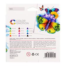 Deli EC200 Color Emotion Plastic Crayons