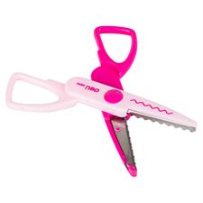 Deli ED60000 Neon Zigzag Crafting 5.35" / 136 mm Scissors 01 Piece
