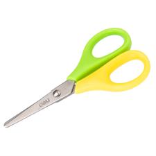 Deli ED60100 School Dual Colour 4.48" / 114mm Scissors 01 Piece