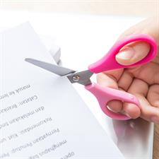 Deli ED60100 School Dual Colour 4.48" / 114mm Scissors 01 Piece